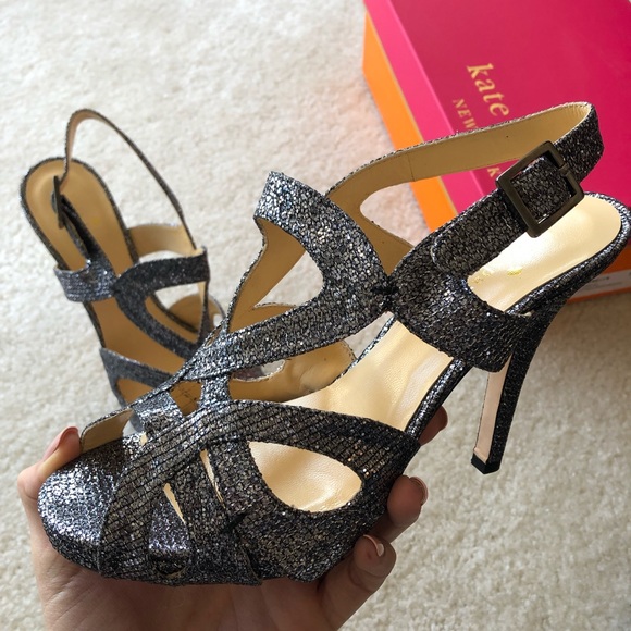 Kate Spade Sparkle Pumps in Starlight - NEW - Picture 5 of 7